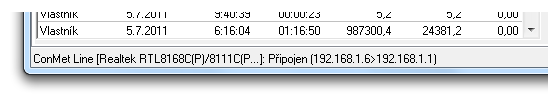 IP vidíte v hlavním okně